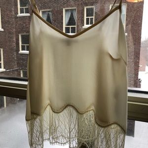 ☁️ Wilfred 100% silk Chimere Camisole in milk